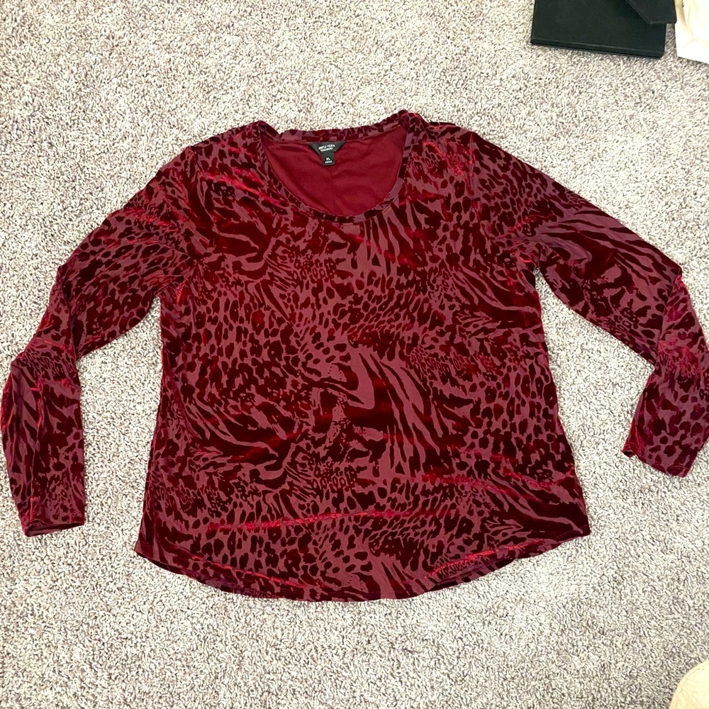 💕Vera Wang - Simply Vera Top - size XL
